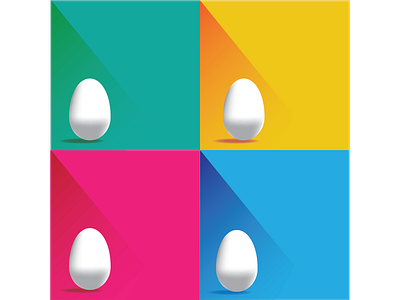 Eggs branding design agency graphic design illustration