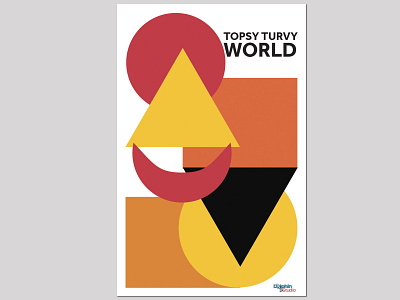 Topsy Turvy World branding design design agency graphic design illustration illustrator poster vector