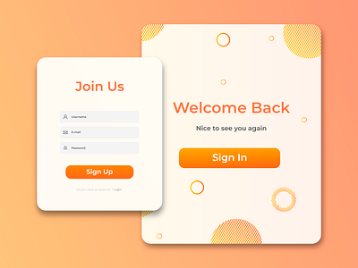 Sign Up design sign in sign up signup ui ux web