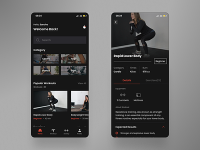 Workout Mobile App