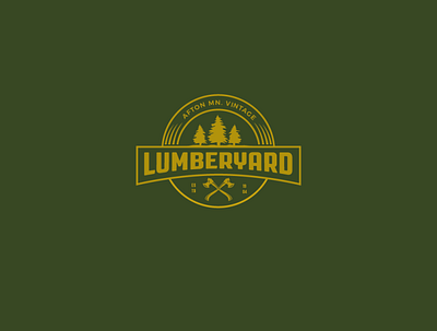 Lumberyard classic logo vintage