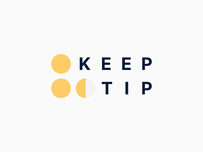 KeepTip logo concept