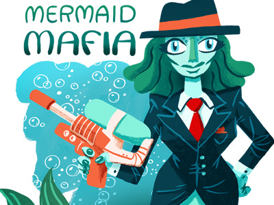 Mermaid Mafia mafia mermaid squirtgun stock suit