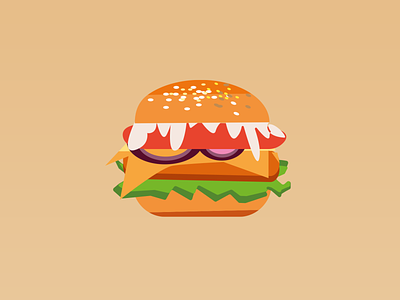 Would you like a delicious burger? burger dailyui design illustration ui ux vector