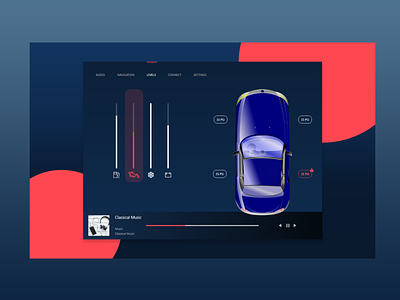 Car Interface 034 car carinterface dailyui design illustration vector