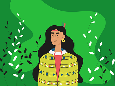 American Indian dailyui design graphic design illustration people vector
