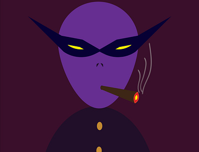 alien smoking marijuana alien art design dribbble graphic design illustration marijuana weed