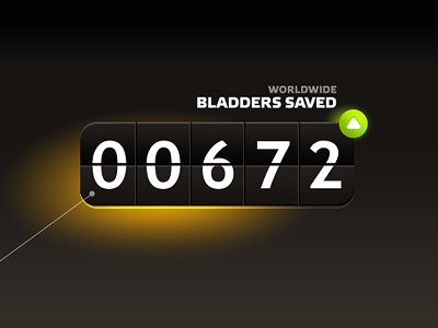 Where2pee / bladders saved counter brown counter css dark graphic green numbers ui yellow