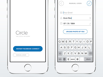 Circle / Intro circle funnel ios7 iphone simplify