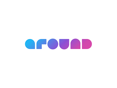 Around Logo / Animated version animation branding design logo