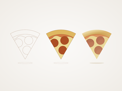 Pizza Icon icon line pizza