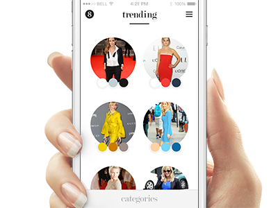 Dejamoda / Trending Outfits application computer vision dejamoda fashion iphone mobile