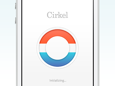 Go Netherlands! app circle iphone location mobile product startup ui
