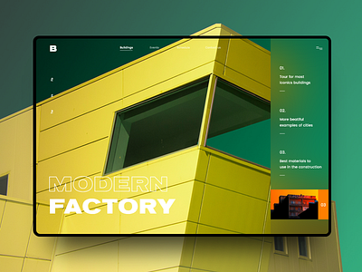 Buildings #2 building color colorful mondrianizm slider ui