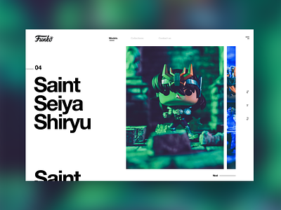 Saint Seiya #4 anime caballeros del zodiaco colorfull design funko funko pop mon mondrianizm saint seiya seiya ui uidesign