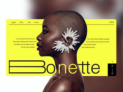 Bonette #1 branding brown colorfull design mondrianizm people ui uidesign ux uxdesign