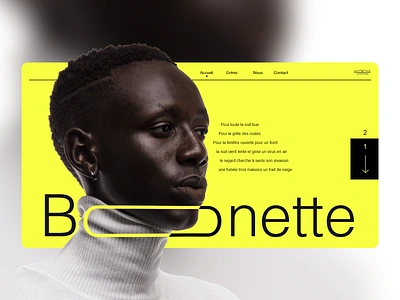 Bonette #2 branding brown colorfull design mondrianizm people ui uidesign ux uxdesign