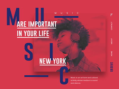 Music auriculares blue headseat music musica newyork red sonido sound