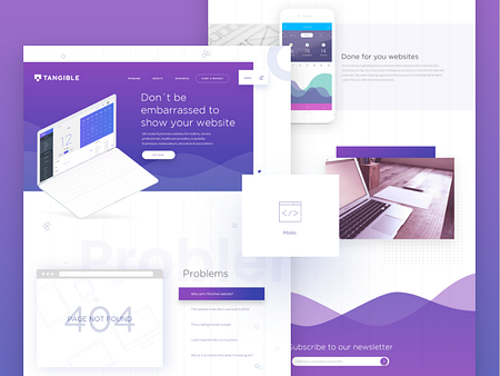 Team Tangible Web by Brandbox on Dribbble