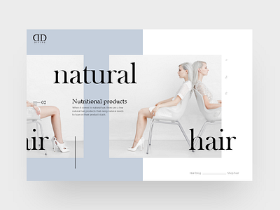 Hair slider #2 grey hair mondrianizm slider style ui uidesign ux uxdesign white