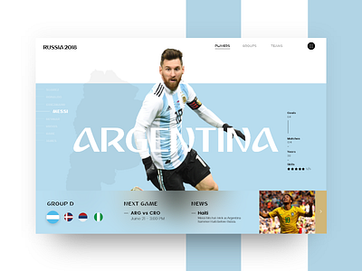 Russia World Cup - Argentina (Group D)