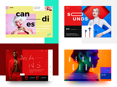 Best slider of 2018 Vol.1 colorfull design mondrianizm slider ui uidesign ux uxdesign