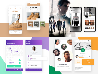 Best apps of 2018 app app concept colorfull design mondrianizm slider ui uidesign ux uxdesign