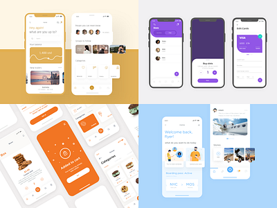 Best apps of 2019 Vol2 app app concept colorfull design mondrianizm ui uidesign ux uxdesign vector