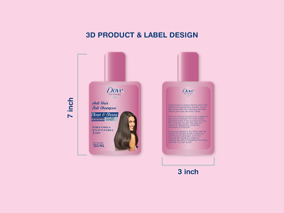 3D Product Design and Label Design