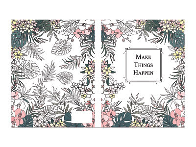 Coloring Planner Book Design Project