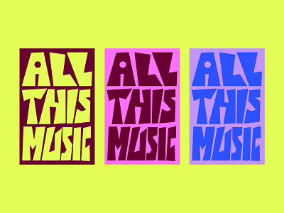 Music saves our souls art colorful design flat illustration lettering typography