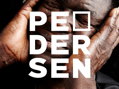 Pedersen Logo branding canada edmonton frame gotham identity photography