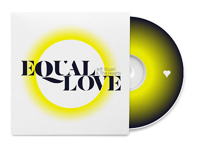 Equal Love Album Art WIP albumart albumcover eclipse serif yellow