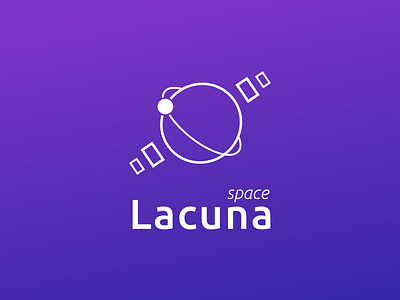 Lacuna Space - Logo brand identity branding globe icon identity logo logomark orbit planet satellite space visual identity