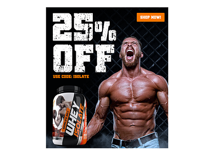 whey isolate poster