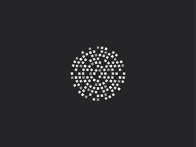 Circle branding circle cubes design geometric geometry icon identity logo luxury minimal mosaic music pattern simple sqare vector