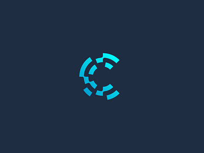 C blockchain branding c circle cletter crypto data design identity it letter logo minimal simple
