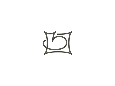 Cat and Pillow bed branding cat cats enjoy furniture identity illustration line logo minimal nap pillow simple sleep sleeping tail