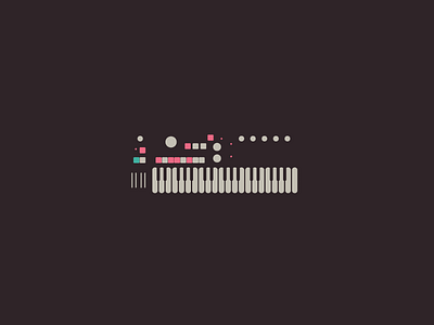 Mikrokorg art electronic illustration instrument keyboards korg microkorg music sound synth synthesizer