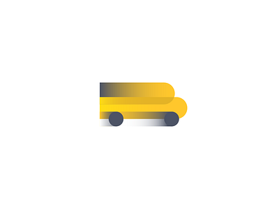 School Bus branding bus design identity illustration letter logo minimal school simple ux