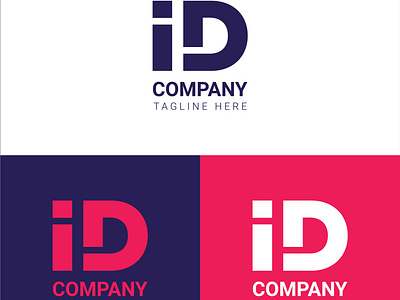 ID letter logo