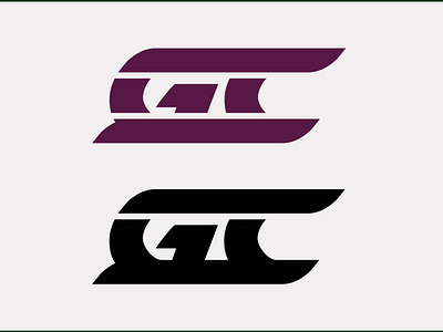 GC letter logo design