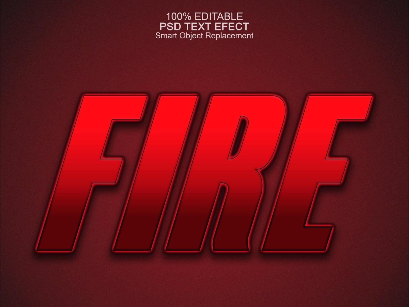 Fire text effect by Carey Han on Dribbble