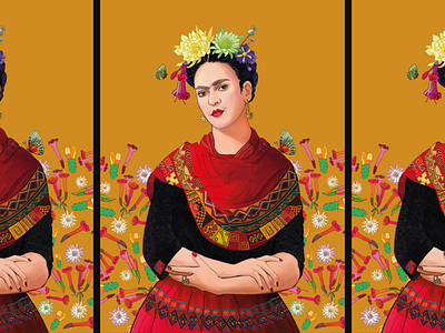 Peruvian Infused Frida Kahlo