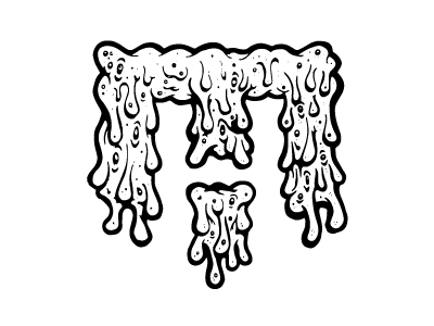 Slime Logo Drip