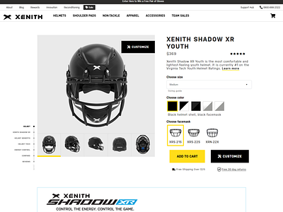 Xenith Website Redesign app branding design graphic design icon logo ui ux web website