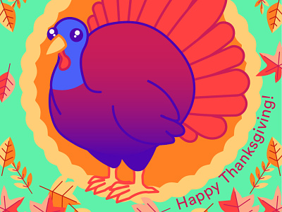 Happy Thanksgiving design graphic design illustration