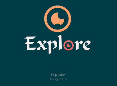 Explore - Hiking Shop (Logo) adobe illustrator ayoub ayoub bennouna bennouna branding design eye flat graphic hiking hraphics icon illustration logo logo design logodesign minimal minimalist logo vector