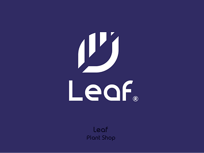 Leaf - Plant Shop ayoub ayoub bennouna bennouna branding brill design flat green icon leaf leaf logo logo nature nature logo plant plant shop ui vector