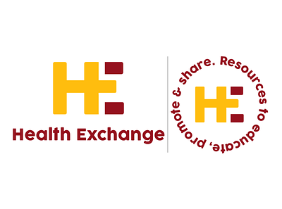 Health Exchange ayoub ayoub bennouna bennouna branding design designer flat health health exchange health logo icon logo logo design vector